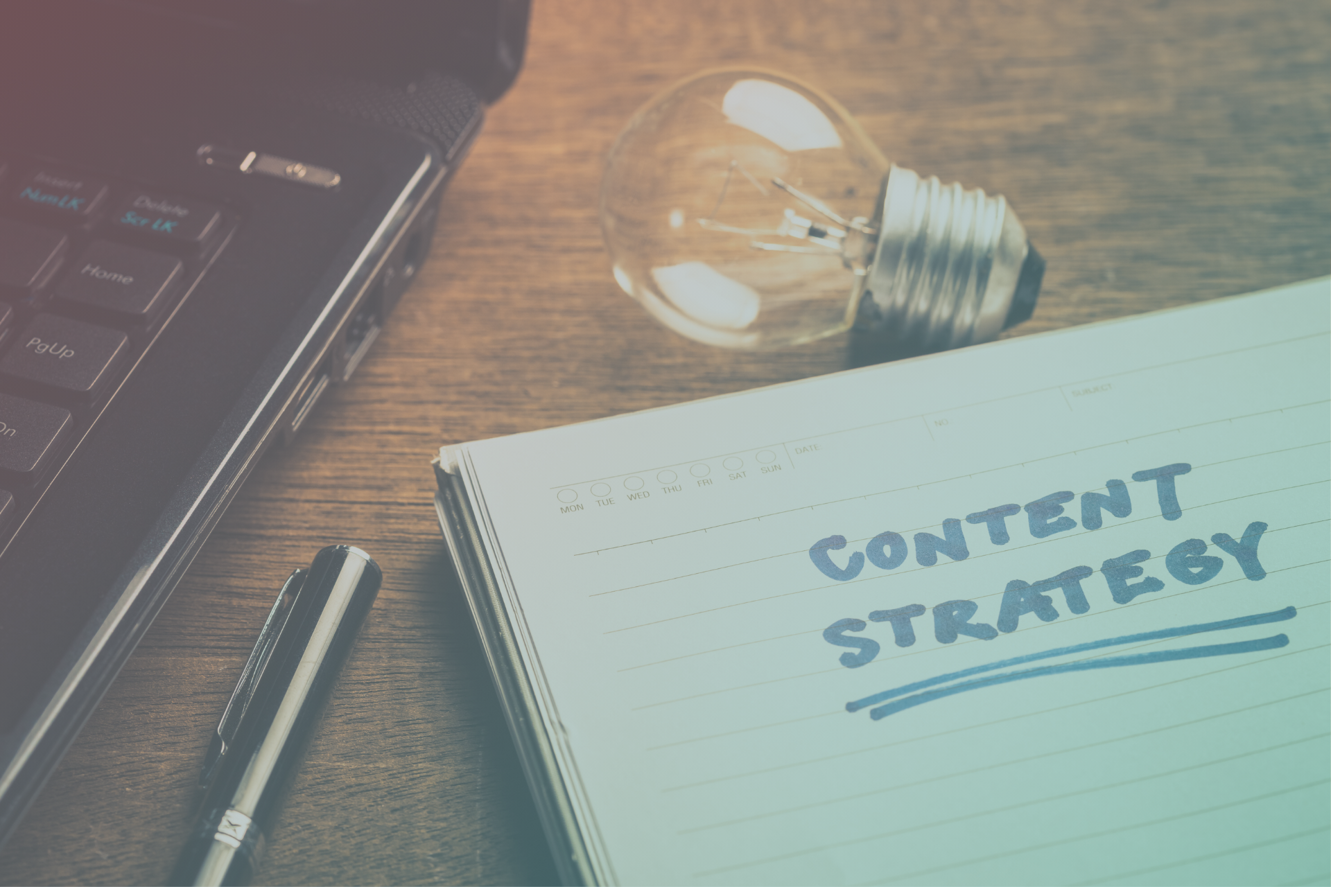 Blog Content Strategy Header